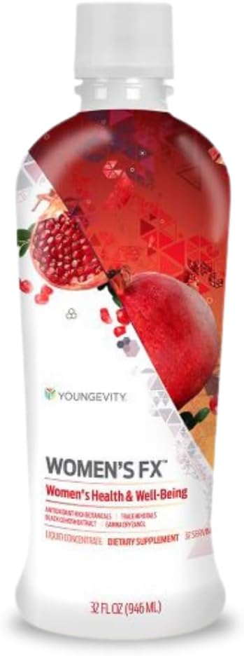 FX Wanita Umur Muda dengan Black Cohosh, 32 Oz - Minuman Persediaan Alam - Bantuan Menopause dan All-Essizes, Vitamin dalam Satu Botol