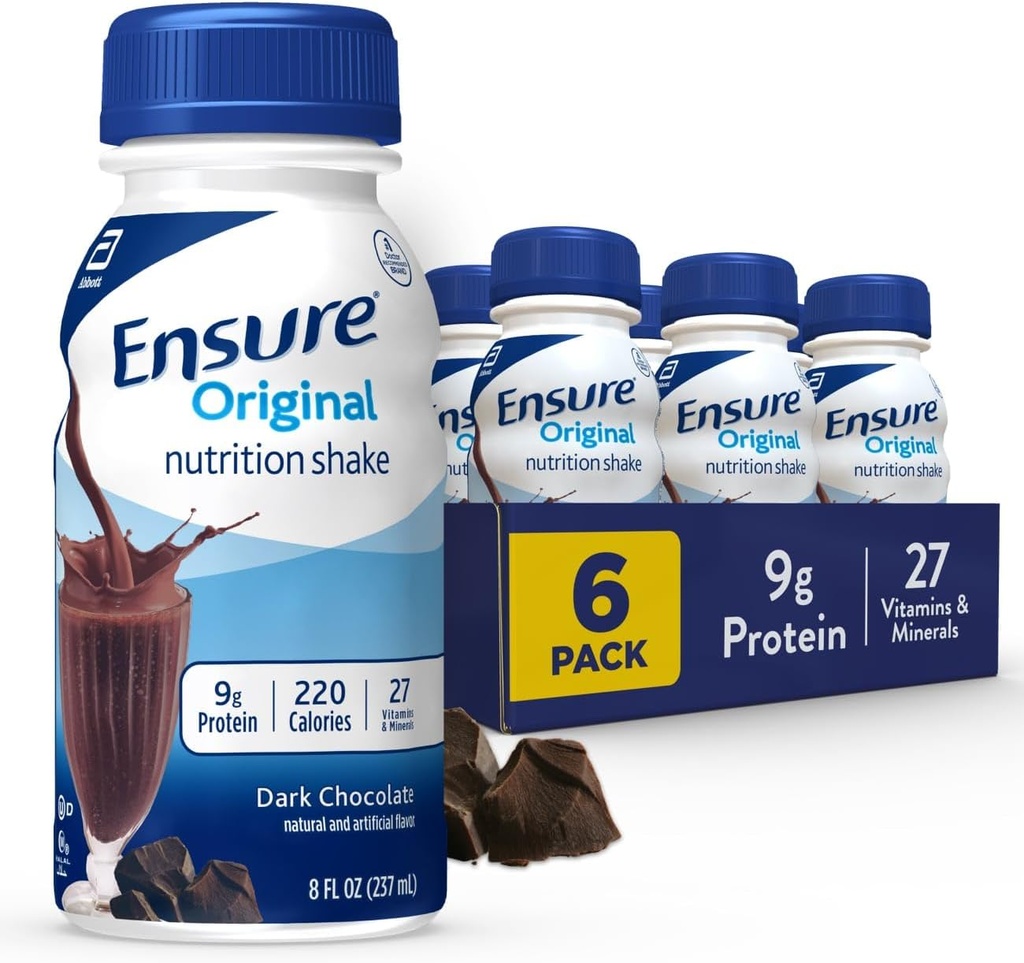 Pastikan Chocolate Nutrition Shake 124; Pengganti Meal Shake 124; 6 Cacah (Paket 1)