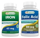 Besi 65 mg & Folic Acid 800 mcg