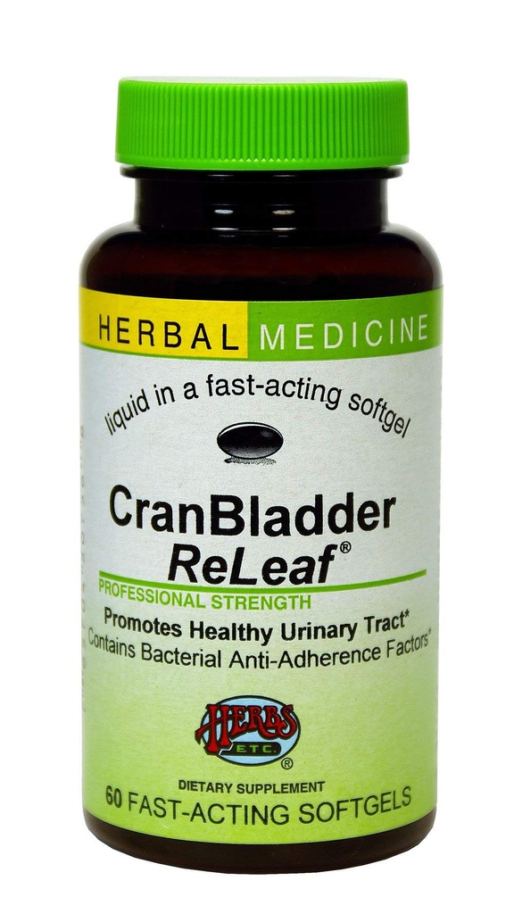 CranBladder ReLeaf Softgels - Bladder Health Support