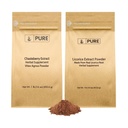PURE ORIGINAL INGREDIENTS Chasteberry Extract and Licorice Extract Bundle, 1 lb Each, Non-GMO, Gluten Free Supplemen