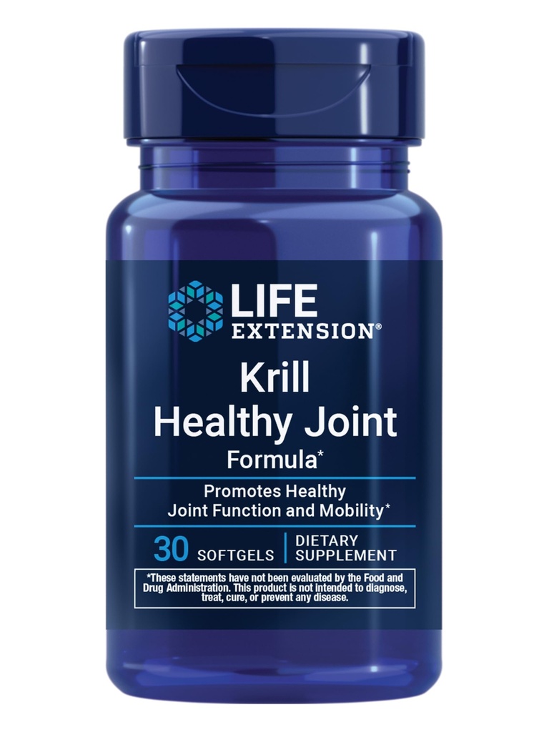 Hidup Extension Krill Sehat Gabungan Formula, Krill Oil, Acid Hyaluronic, The carotenoid astaxanthin for Heally Joints, Heally Body, Gluten- Free, Non-GMO, 30 softgels