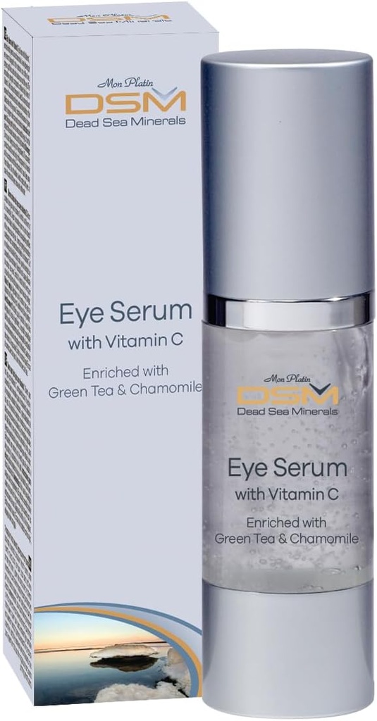 Mon Platin, DSM, Mineral Serum Eye Serum Vitamin C, 1.02fl.oz / 30ml