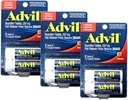 Advil Ibuprofen Tablet 200 mg, 2 Vials, 10 Tablets berlapisan Masing-masing, 20 Total (Paket 3)
