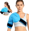 Memborgol Therapy Dingin Shoulder Arm Gel Pack Hot Cold Compress Relief for Injuries, Recovery Setelah Pembedahan, Tendonitis, Membungkus Tangan Kanan Kiri