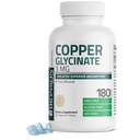 Bronson Copper Glycinate 3mg Servated Superior Absorpsi Non- GMO, 180 tablet Vegetarian