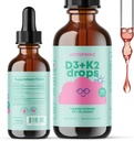 JoySpring Vitamin D Drops for Toddlers to Support Growth, Bone, and Ammune Health, Kids Zinc Suplemen - Elderberry with Zinc Liquid and Daily Complex B Vitamin B2, B6, B12, dan B5
