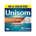 Unisom SleepTAbs, Nighttime Sleep- aid, Doxylamine Succinate, 80 tablet