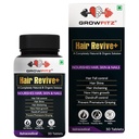 Rambut Revive + £124; Ayurvedic & 100% Natural 124; Pertumbuhan Rambut, Kulit, Nails 124; Untuk Pria & Perempuan - 30 veg tablet (Kembang 1)