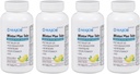 MAJOR Mintox Plus Tab - Antax Plus Anti- Gas Tablet - Membantu Penyimpanan Acid Cepat, Heartburn, Sour Stomach, dan Gas - Lemon Mint Flavored - 100 Count (4 Pack)