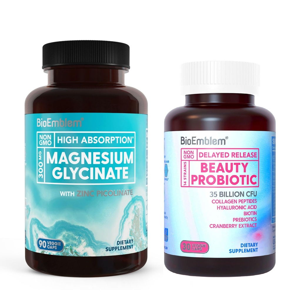 BioEmblem Magnesium Glycinate dengan Provinsi Zinc and Beauty