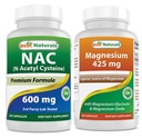 Terbaik NAC 600 mg & Magnesium Glycinate 425 mg