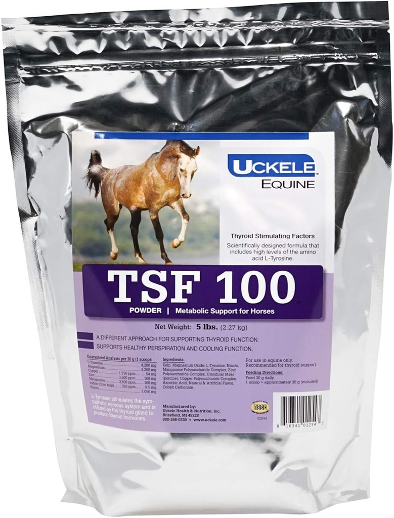 Uckele Equine TSF 100 Metabolic Dukler, 5 Pound Bag