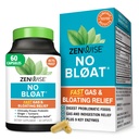 Zenwise Health No Bloat Digetical Enzymes for Gut Health, Gas & Bloating Relief