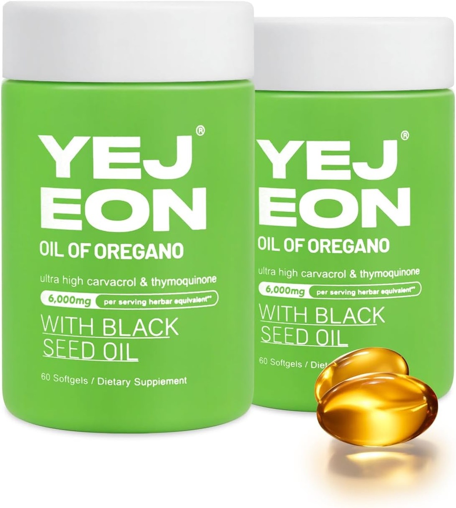 YEJEON Oil dari Oregano Softgels