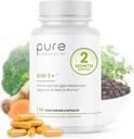 Murni Therapro Rx DIM 3 + 124; 60 Vegan Caps - 2 Bulan Suply 124; DIM, Curcumin & BioPerine, Menyediakan Estrogen Kesehatan Metabolisme di Pria & Perempuan, Antioksidant & Detoksifikasi Dukungan, Tingkat Farmasi