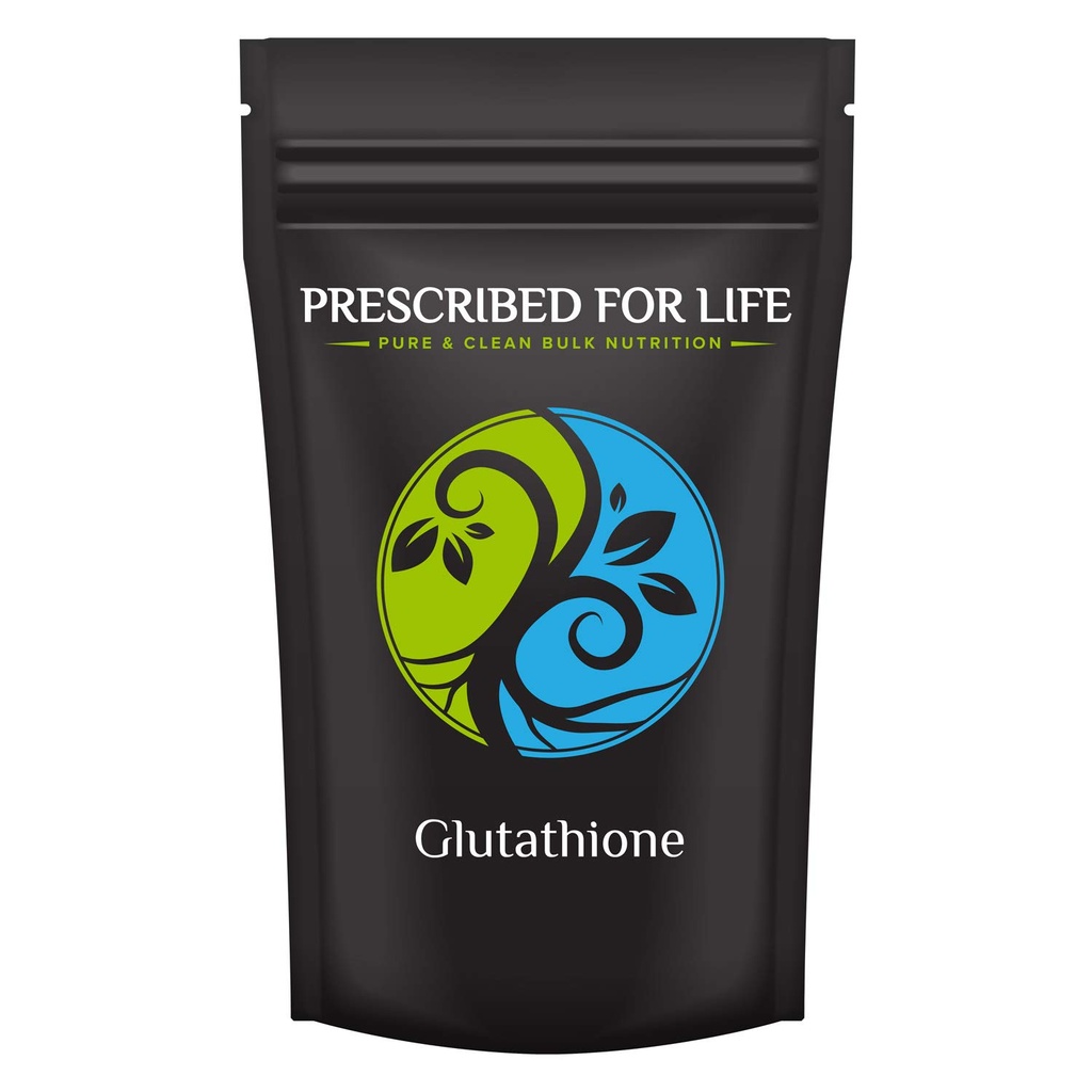 Prescripted For Life L Glutathione Powder, Pure Reduced Glutathione, Tripeptide of Amino Acids Glycine, Glutamine, dan Cysteine, Antioksidants Supplemen (2oz / 56g)
