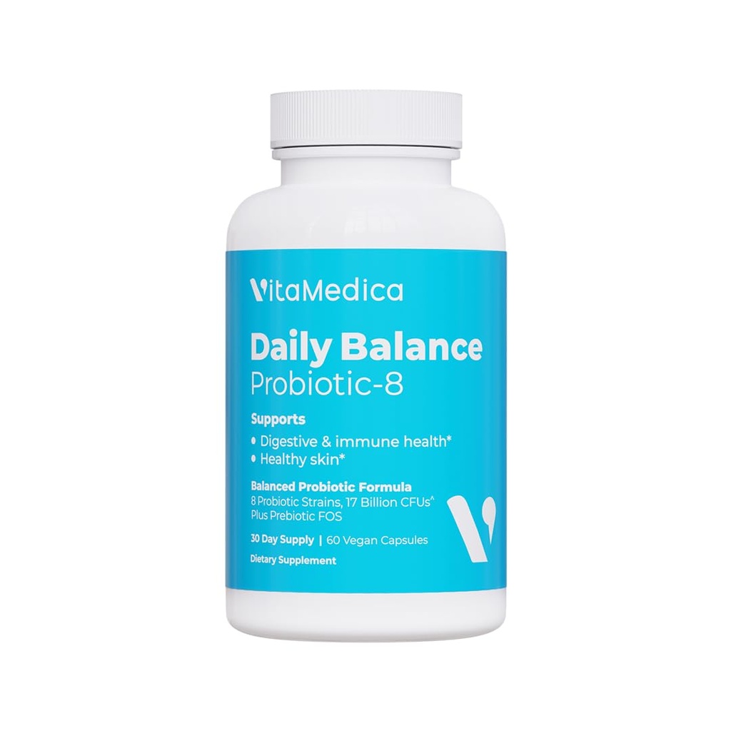 VitaMedica 124; Daily Balance Probiotic-8: 124; Probiotic Suplement = Probiotic Suplement;