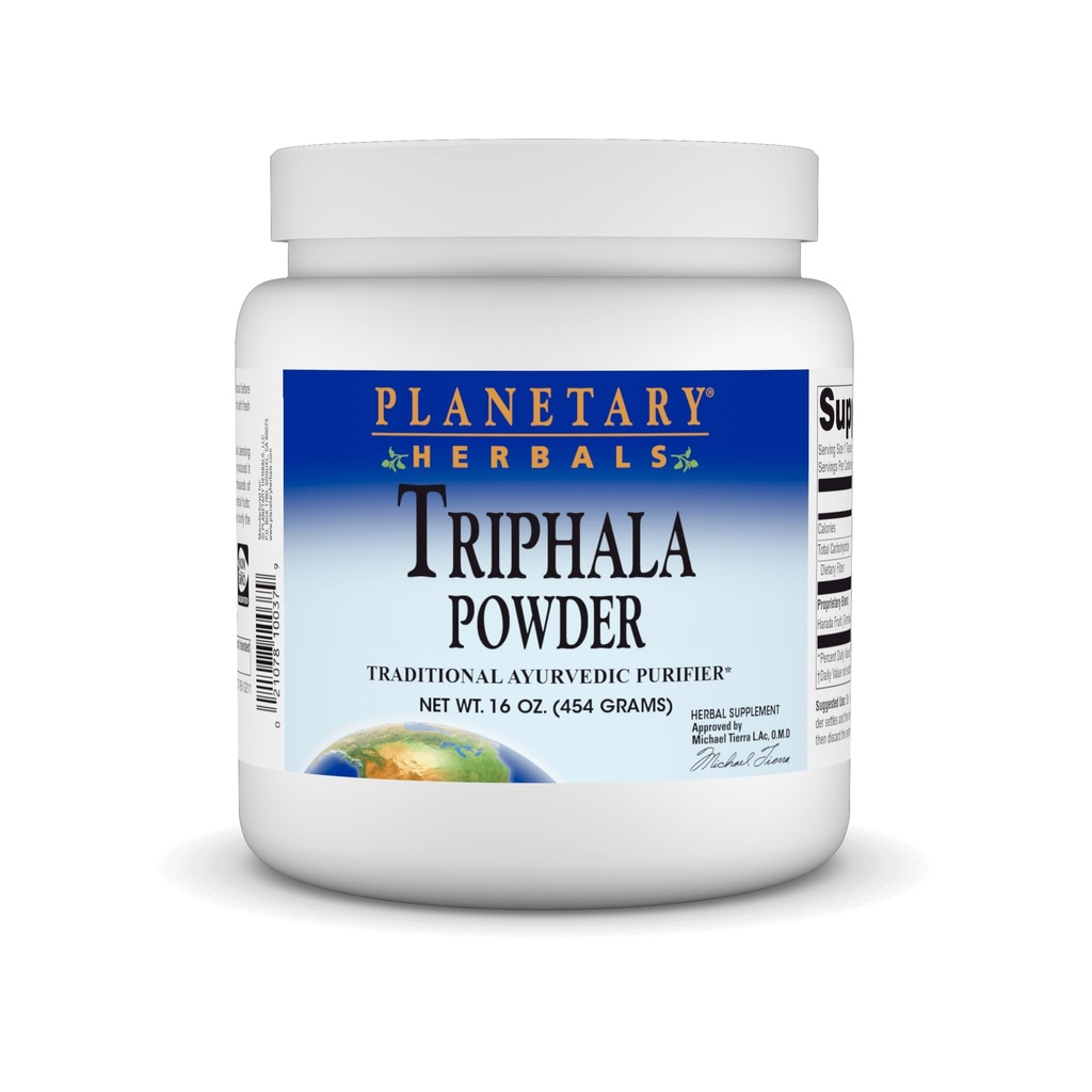 Planetary Herbals: Triphala 16 oz. Bubuk