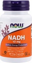 Sekarang Makanan NADH dengan Ribose, 10 mg, 60 Vcaps