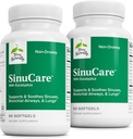 Terry Alami SinuCare - Bronchial Wellness Supplement - Bantuan Sinus Sehat - Tambahan Diet untuk Mendukung Lungs Sehat - 60 Softgels (2 Pack)