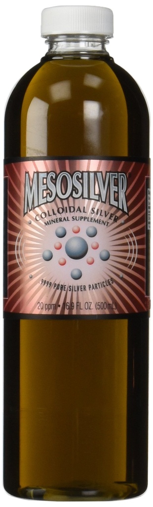 MesoSilver ® 20 plum Colloidal Silver, 500 mL / 16.9 Oz