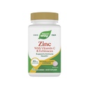 Nature 's Way Zinc Lozenges with Vitamin C & Echinacea, Zinc Suplemen untuk Men and Women, Imune Support *, Wild Berry Flavor, 60 Lozenges (Packaging May Vary)