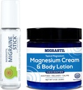 Migrastil Migraine Stick ® and Topical Magnesium Cream & Body Lotion Bundle