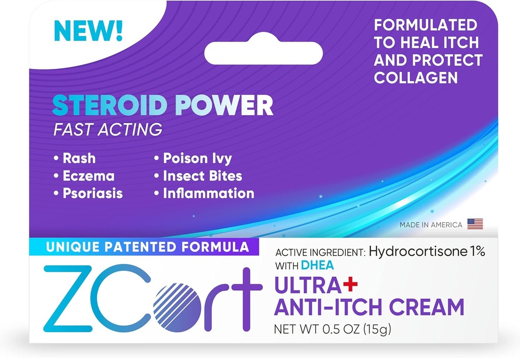 Ultra + Anti- Itch Cream dipatenkan dengan DHEA
