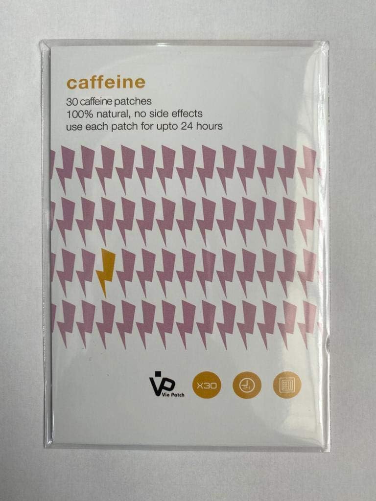 VIE Caffeine Patch, 30 Patch, 30 Days Supply
