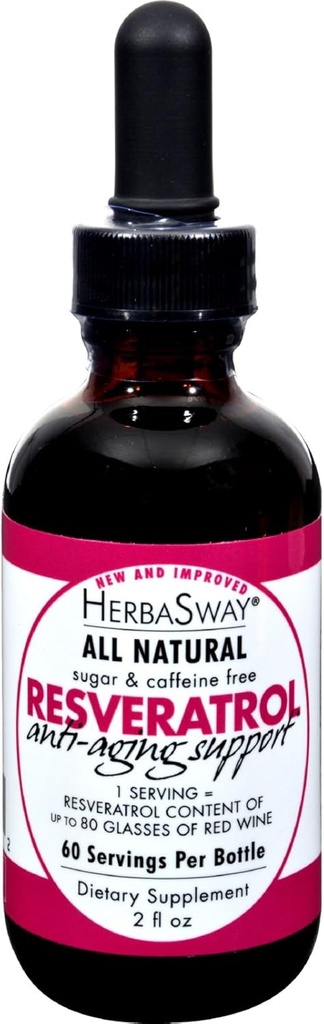Laboratorium Alternatif Anggur Merah dengan Resveratrol, 2 Ounce Fluid