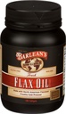 Omega Barlean 3 6 9 Flaxseed Oil Suplemen, Cold- Menekan Flax Seed Suffels dengan 1650 mg ALA Fatty Acids, 100 Count