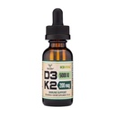 Vitamin D3 K2 5.000 Liquid Drops (5.000 IU dari D3 dan 200mcg dari 99,9% All- Trans Paten K2 MK-7)