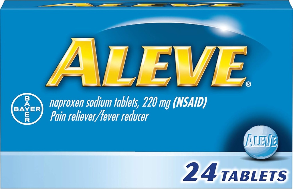 Aleve Caplets, 24- Count (Pack of 2)
