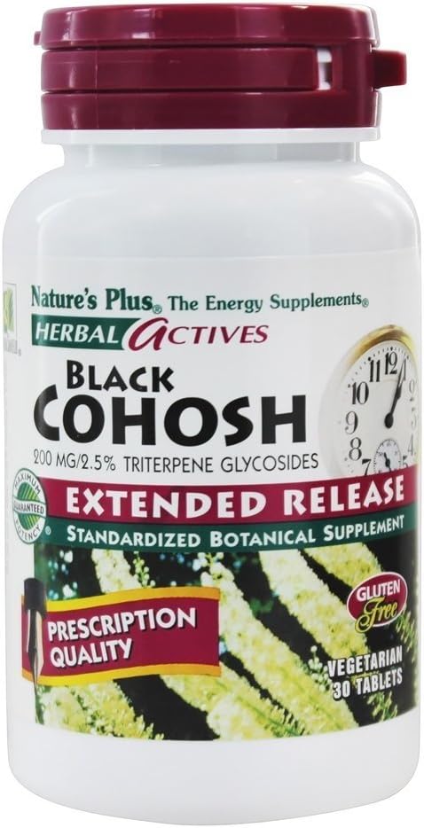 Nature 's Plus Black Cohosh E / R 200 mg tablet, 30 Count