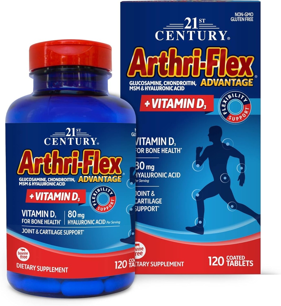 Glucosamin & Chondroitin MSM Adviously tablet 120 Cacah