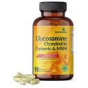 Futuregrane Glucosamin Chondroitin Turmeric & MSM Advanced Journal & Moulity - Non-GMO, 90 Kapsul