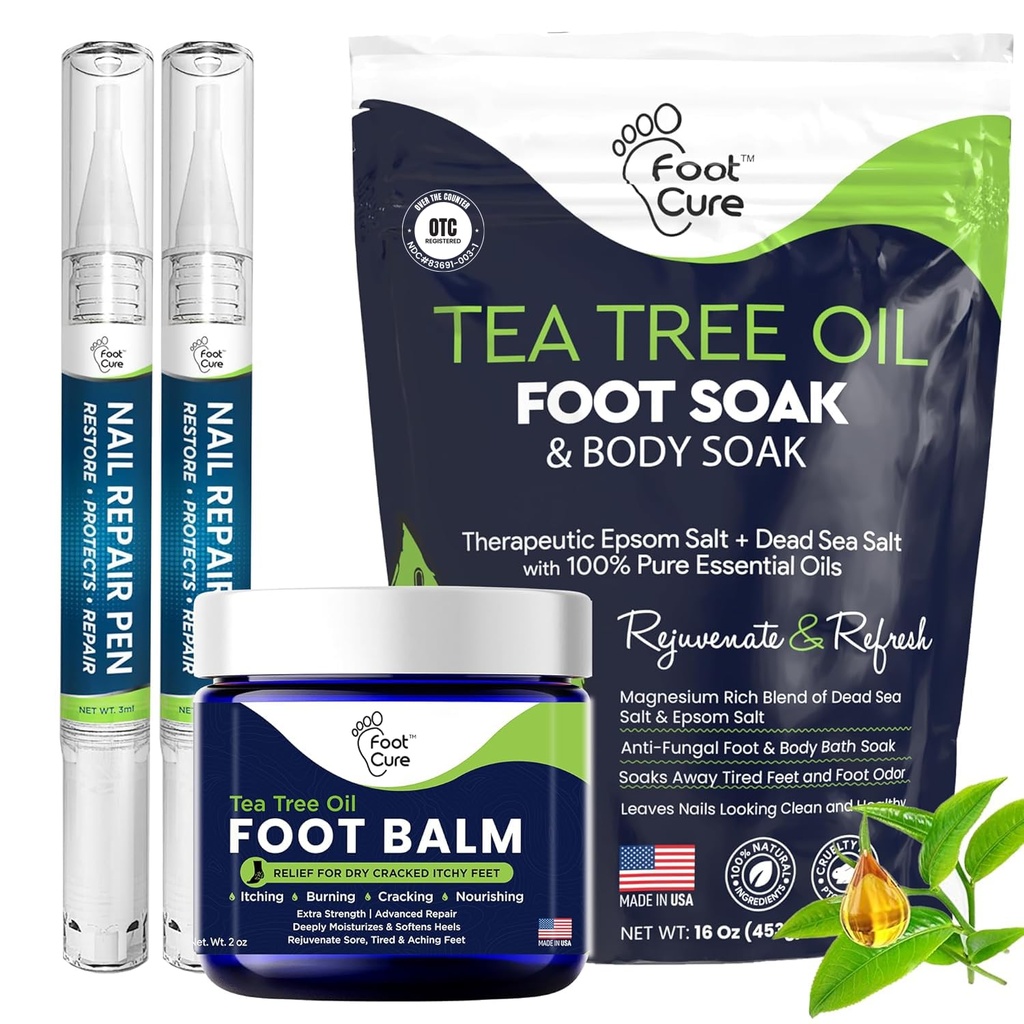 Perawatan Toenail Jamur Ekstra Kekuatan - untuk kuku, perbaikan kuku, pelembut kuku, perawatan kuku kuning, kuku ingrown dan perawatan jamur kaki ekstra