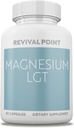 Kompleks Triple Magnesium dengan Adlated Magnesium Bisglycinate & Magnesium Taurate untuk Absorpsi Superior - 150mg Elemental Magnesium Support Tidur, Kesehatan Kardiovaskular & Nerves
