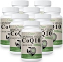 Lipomal CoQ10 800mg Ubiquinol Softgel, Max Absorpsi Ubiquinol Koenzim Q10, Ubiquinol CoQ10 Suptgart untuk Antioksidant, Fungsi Jantung & Energi Produksi, Murni CoQ10 800mg, 480 Vegan Softgeels
