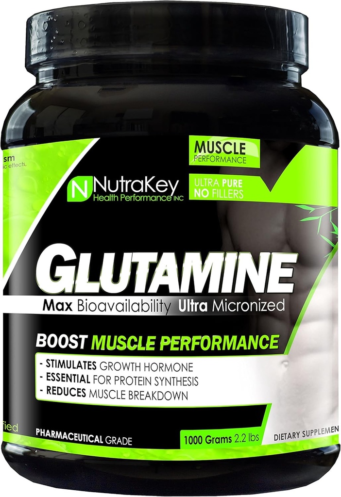 NutraKey L- Glutamine 1000 Gram