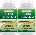 Terbaik Acid Alpha Lipoic 300 mg 120 Capsules (120 Cacah (Paket 2))