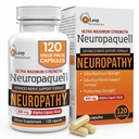 Platinum Health Alpha Lipoic Acid for Neuropathy Nerve Pain Dups, B Vitamin, L Arginine, All Natural Maximum Neuropaquell for Discomfort in Feet, Hand, Toes, 120 Capsules, 800mg