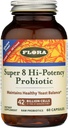 Flora - Super 8 Hi Potency Progitive 60 - Healthy Yeast Saldo & Digetical Health - for Men & Women - 42 Milyar CFU, Raw, Gluten Free - Up to 2 Month Supply