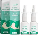 Bayi Grownly Saline Nasal Spray, 2 PCS Nasal Spray Nasal Nasal dengan Xylitol, Non-Alcoholic, Bantuan Instant dari Konsumsi Nasal dan Perawatan Harian