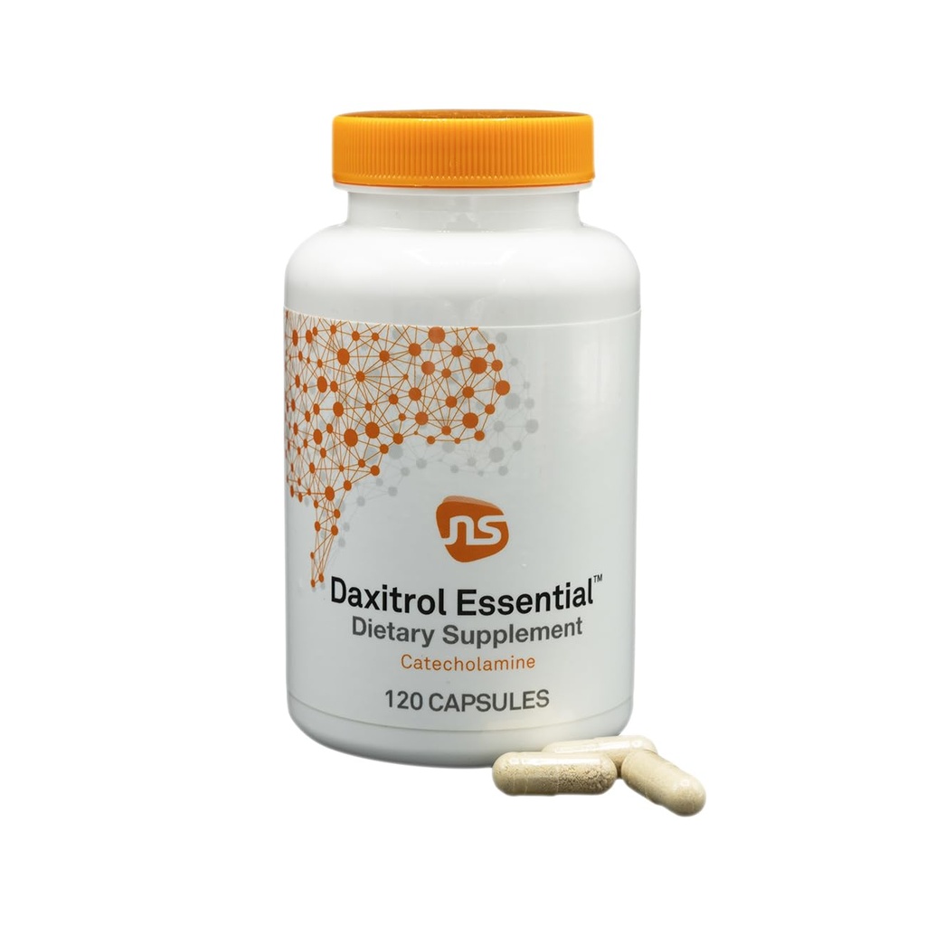 Suplemen Diet NeuroScience untuk Perempuan & Pria dengan 5 HTP, Huperzine A, Green Tea Extract & More - Daxitrol Escul- Bantuan Untuk Mempertahankan Perasaan Kesadaran (120 Katup)