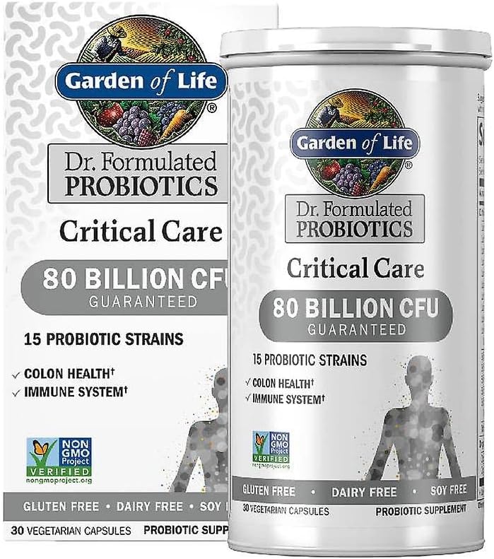 Garden of Life Dr. Formulated Propical CFU Care 80 Milyar CFU 15 Strains Colon Health and Imune System, 30 Kapsul