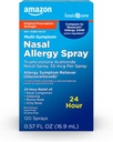 Care 24 Hour Alergi Nasal Spray, Triamcinolone Acetonide 55 mcg per semprotan, Allergy Medicine, Non-Drowsy, 0.57 fl oz (Paket 1)