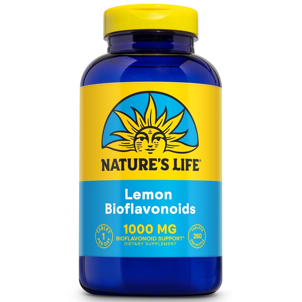 Kehidupan Alam Bioflavonoid 10000 mg per Serving 124; 250 Capsules 124; Lebih dari 4 Bulan Supply 124; Lemon Bioflavonoid Kompleks, Hesperin & Rutin 124; Antioksidant untuk Kapiler sehat & VIT C Absorpsi