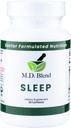 Tidur - Suplemen Alam dengan L- Theanine, Ashwagandha, Magnesium, Valerian Root, Meltonin - Non-Habit Membentuk Formula untuk Deep Sleep & Meremajakan Istirahat - 90 Capsules